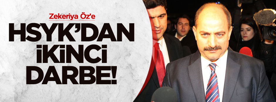 Savcı Zekeriya Öz, bir kez daha ihraç edildi