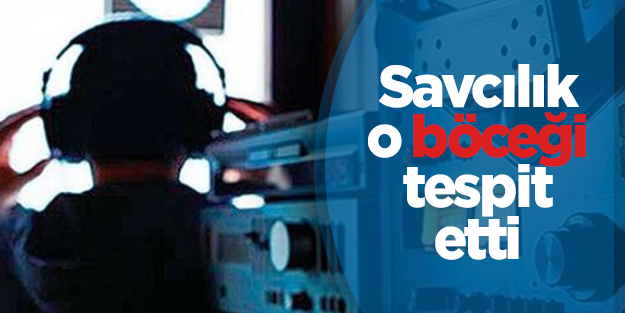 Savcılık böceği yerleştireni tespit etti