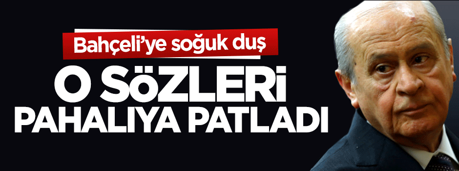 Savcılıktan Devlet Bahçeli'ye fezleke şoku