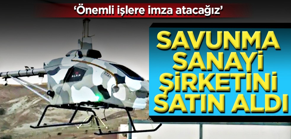 Savunma sanayi şirketinin yeni adresini duyurdular! Teknoloji şirketi helikopter ile ünlenmişti: sahibi o