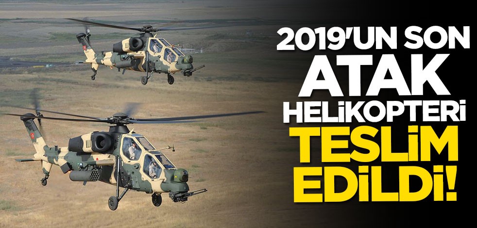 Savunma Sanayii Başkanlığı duyurdu: 56. ATAK teslim edildi