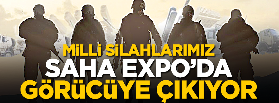 Savunma sanayii SAHA EXPO’da buluşuyor