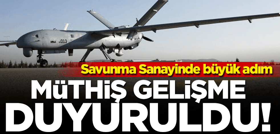 Savunma Sanayinde büyük adım! ANKA’ya MİLSAR entegrasyonu gerçekleştirildi