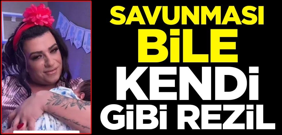 Savunması bile kendi gibi rezil