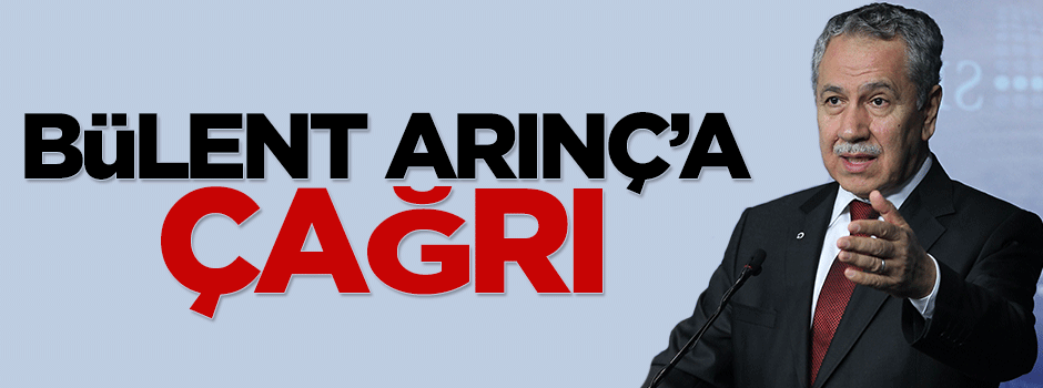 Sayın Arınç’a çağrı: İlk taşı günahsız olan atsın