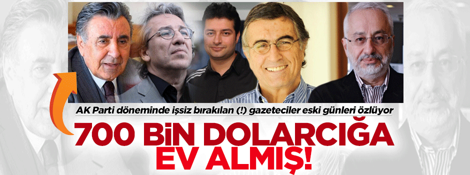 Sazak: Aydın Doğan bana 700 bin dolara ev aldı