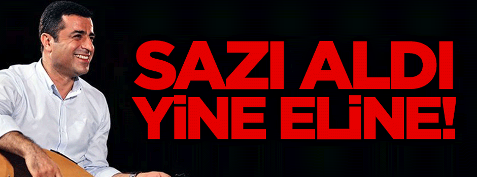 Sazı yeniden eline aldı!