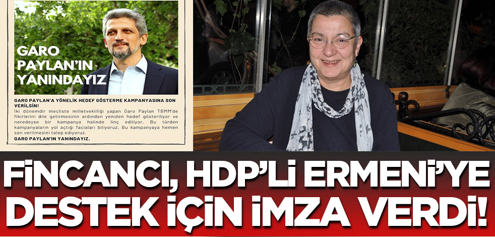 Şebnem Korur Fincancı ve arkadaşlarından Garo Paylan'a destek kampanyası! Tam 146 kendini bilmez imza verdi