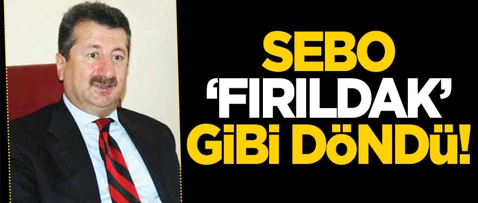 Sebo "fırıldak" gibi döndü!