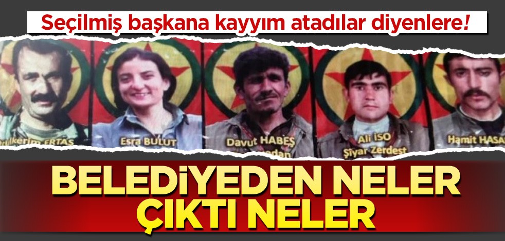 Seçilmiş başkana kayyım atadılar diyenlere! Belediye binasından neler çıktı neler!