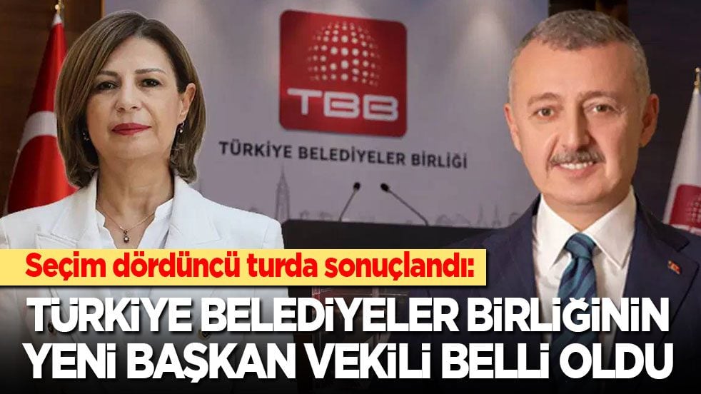 Seçim dördüncü turda sonuçlandı: Türkiye Belediyeler Birliğinin yeni Başkan Vekili belli oldu