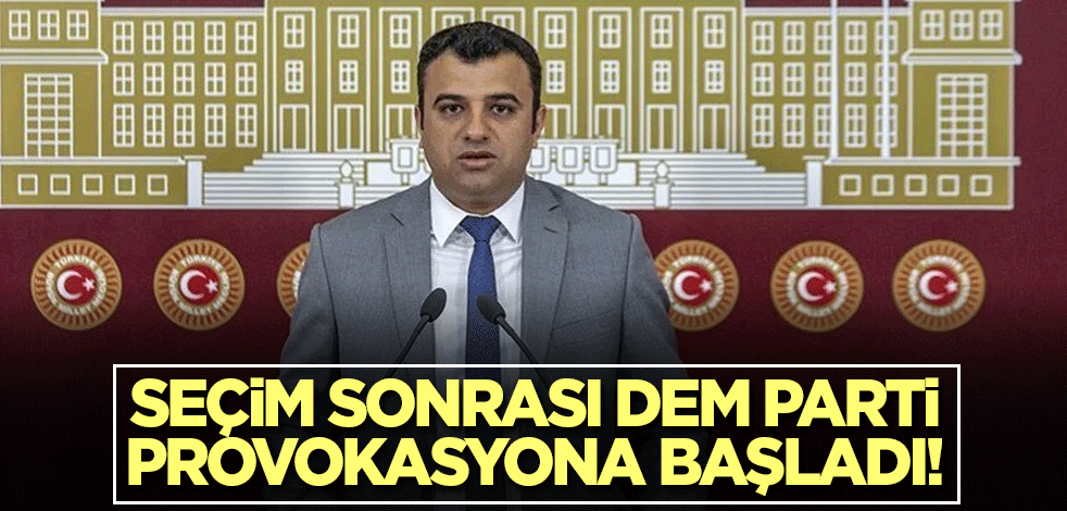 Seçim sonrası DEM Parti provokasyona başladı! Teröristbaşının yeğeninden mesaj