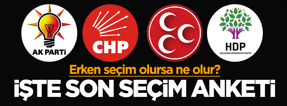 Seçim sonrası ilk anket açıklandı