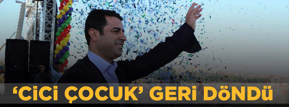 Seçim yaklaşınca yine 'cici çocuk' oldu