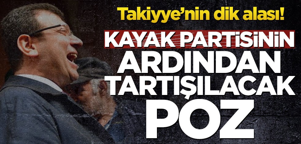 Seçimde bol bol türbe ziyareti yapan İmamoğlu’ndan tartışılacak poz