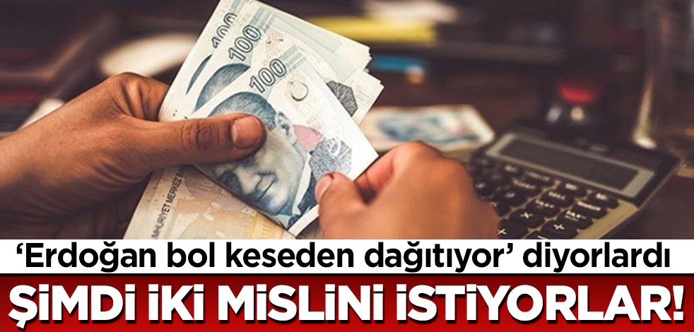 Seçimden önce 'Erdoğan bol keseden dağıtıyor' diyenlere bak! İki katını önermeye başladılar
