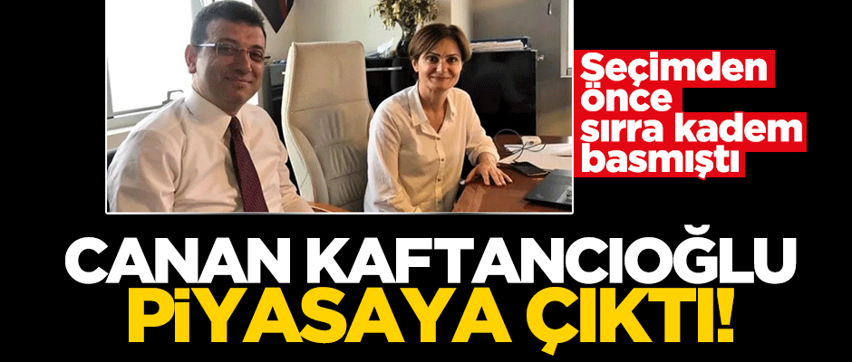 Seçimden önce kayıplara karışan Kaftancıoğlu ortaya çıktı!
