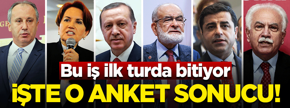 Seçime 3 gün kala son anket! ilk turda Cumhur ittifakı...