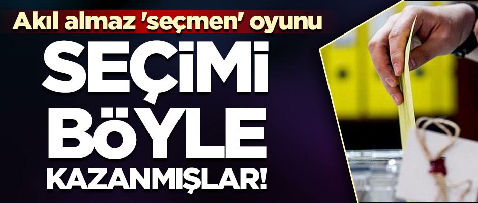 Seçimi böyle kazanmışlar! Akılalmaz 'seçmen' oyunu