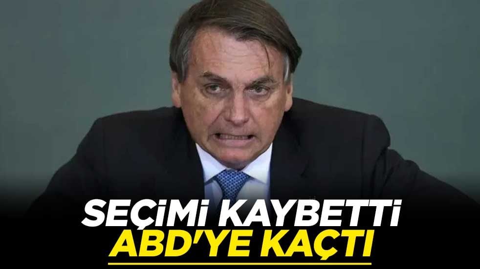 Seçimi kaybetti ABD'ye kaçtı