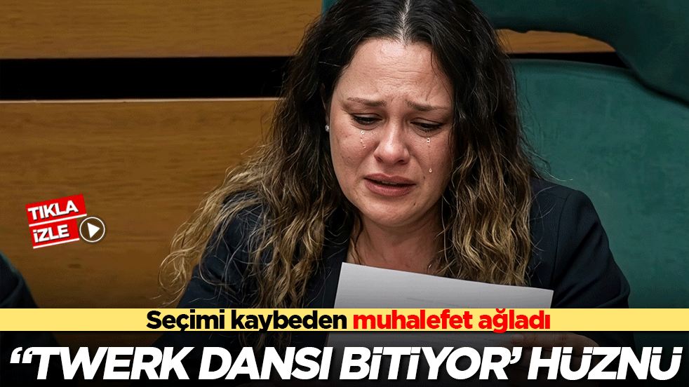 Seçimleri kazanamayınca hüngür hüngür ağladı! 'Twerk Dansı' bitiyor hüznü