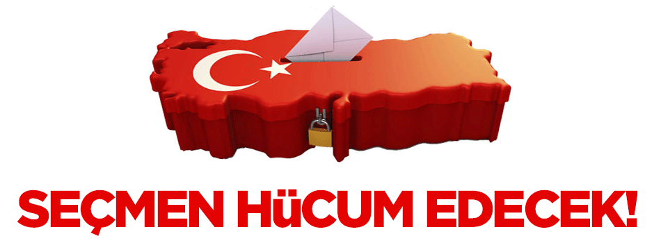 Seçmen sandıklara hücum edecek