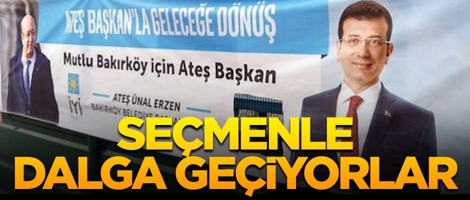 Seçmenle dalga geçiyorlar