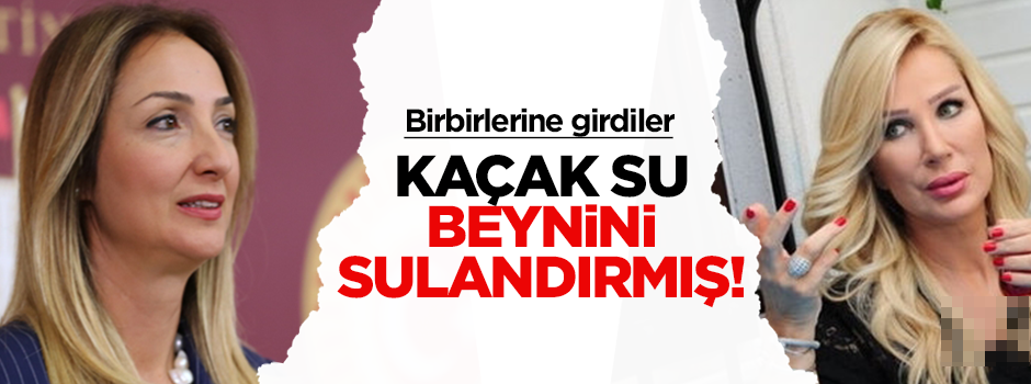 Seda Sayan ve Aylin Nazlıaka birbirine girdi