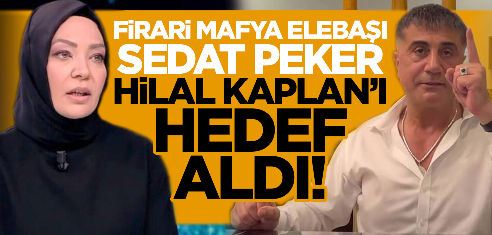 Sedat Peker Hilal Kaplan'ı hedef aldı: Yargılanacaksınız!