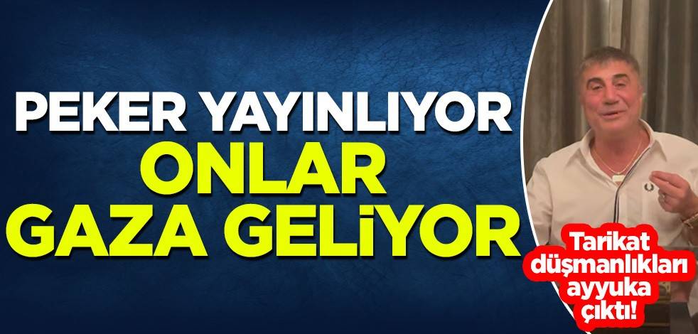 Sedat Peker konuşuyor, onlar gaza geliyor! TKP'den 'bizi temsil edin' çağrısı