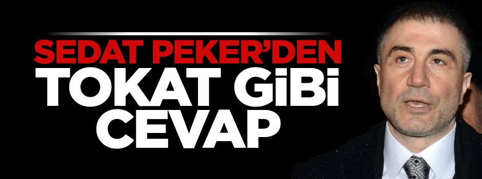 Sedat Peker'den 'Ahmet Hakan' açıklaması