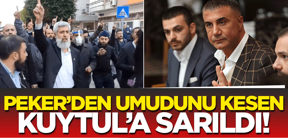 Sedat Peker'den umudunu kesen Kuytul'a sarıldı! TİP'li Erkan Baş Bakan Soylu'yu hedef aldı