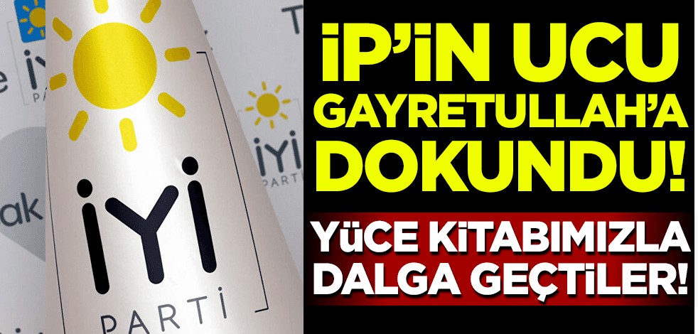 Sedat Peker'e atıfta bulunan İYİ Partili Polat Zencirci Kur'an-ı Kerim'le dalga geçti!