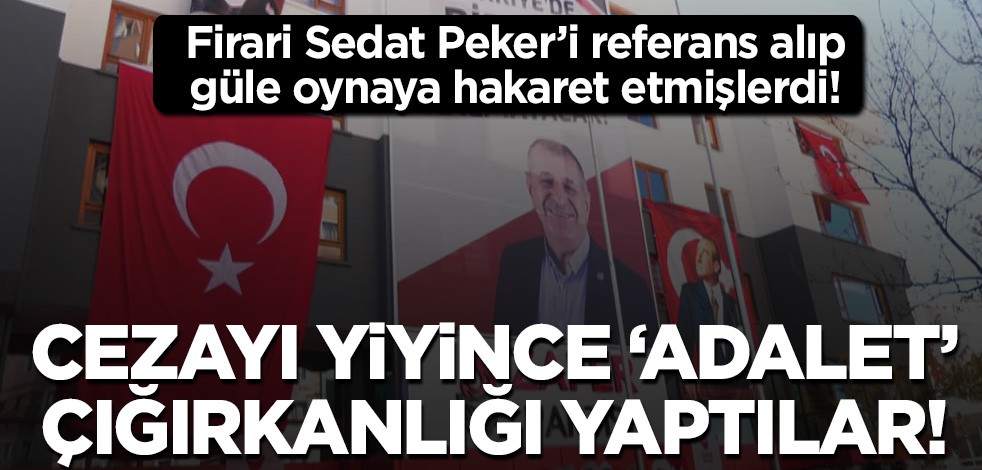 Sedat Peker'i referans alıp güle oynaya hakaret etmişlerdi! Zafer Partili yöneticilere "yerli ve milli Escobar" cezası