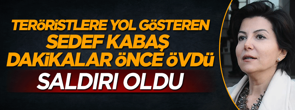 Sedef Kabaş'ın dakikalar önce övdüğü Fransa'da saldırı oldu