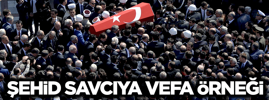 Şehid savcı Mehmet Selim Kiraz'a vefa örneği