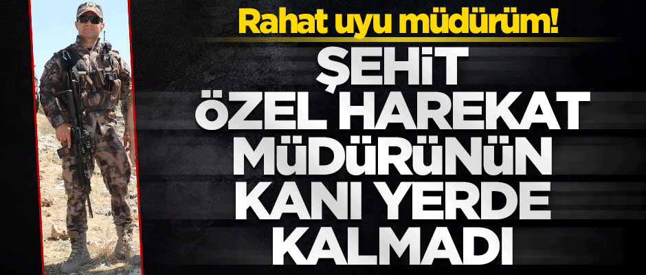 Şehidin kanı yerde kalmadı! 3 terörist öldürüldü