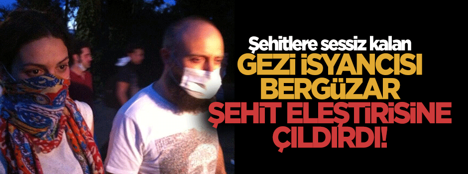 Şehit eleştirisi Bergüzar Korel'i çıldırttı!