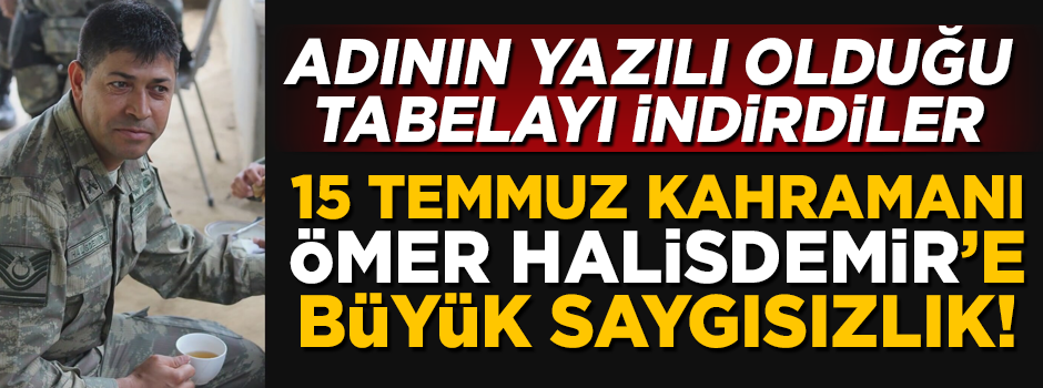 Şehit Ömer Halisdemir'e büyük saygısızlık! O doktorlar hakkında soruşturma açıldı