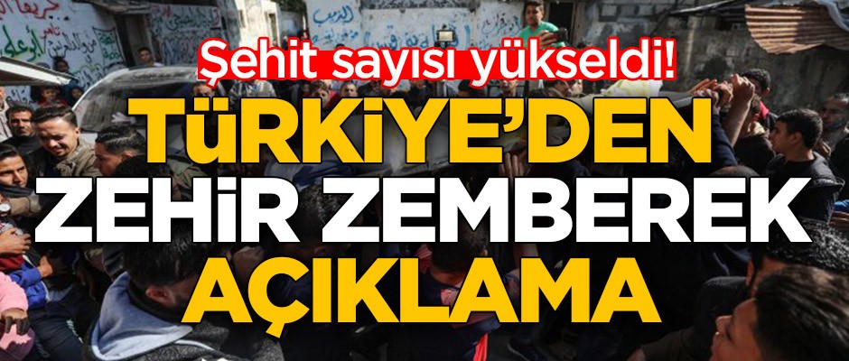 Şehit sayısı yükseldi! Türkiye'den zehir zemberek açıklama