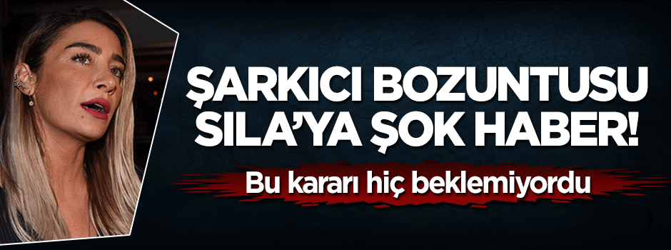 Şehitler Mitingi'ne dil uzatan şarkıcı bozuntusu Sıla'ya savcı şoku