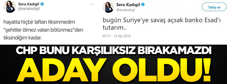 Şehitlere hakaret etmişti... CHP'den aday adayı!