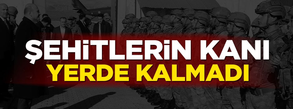 Şehitlerin kanı yerde kalmadı! Hainler öldürüldü