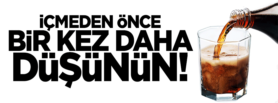 Şekerli ve gazlı içecekler yılda 184 bin can alıyor!