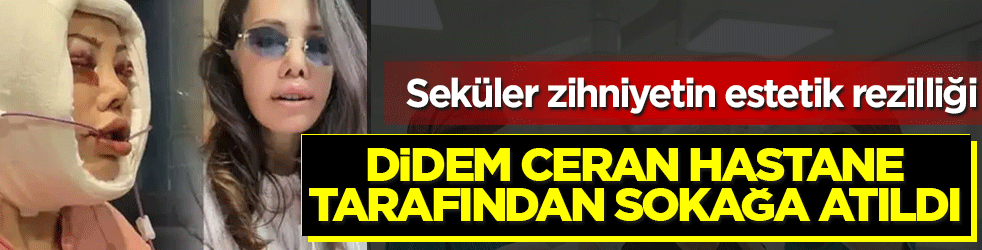 Seküler zihniyetin estetik rezilliği! Didem Ceran, Güney Kore’de sokağa atıldı