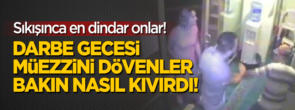 Sela okuyan müezzini dövenlerin ifadesi şaşırttı!