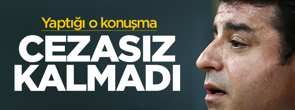 Selahattin Demirtaş, Cumhurbaşkanı Erdoğan'a tazminat ödeyecek