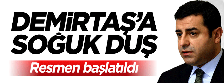 Selahattin Demirtaş hakkında soruşturma açıldı