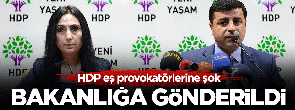 Selahattin Demirtaş ve Figen Yüksekdağ'ın fezlekesi Adalet Bakanlığı'nda