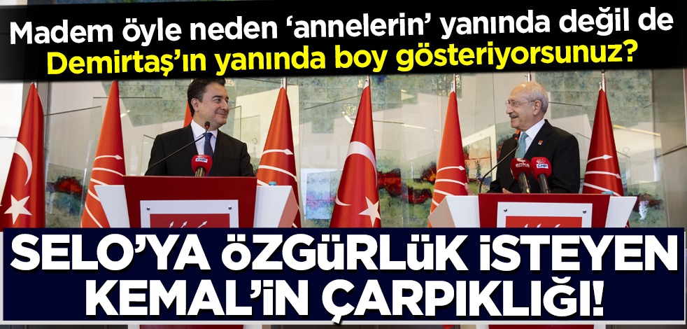 Selahattin Demirtaş'a özgürlük isteyen Kılıçdaroğlu'ndan 'Diyarbakır anneleri' çarpıklığı